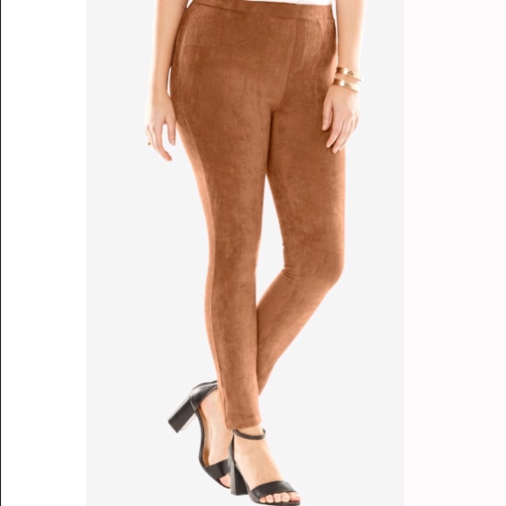 Suede Leggings